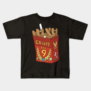 Crispy cas 9 DNA brain food. Kids T-Shirt